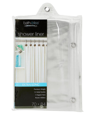 2 of 3:Revestimiento de ducha extralargo Bath Bliss en transparente 