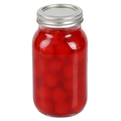 1 of 4:Bocal Mason transparent à large ouverture de 75 cl Home Basics 