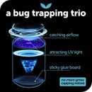 3 of 7:Katchy Indoor Catcher and Killer Insect Trap, White, 9x4.3 Inches 