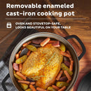 4 of 10:Instant Pot 6-Quart Precision Dutch Oven, 5-in-1 Functionality, Black, 11.4x10x11.2 Inches 