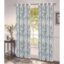 7 of 7:Maisie Floral Printed Sheer Grommet Window Panel, 54x84 Inches 
