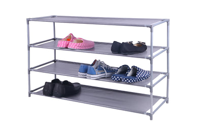 1 of 2:Home Basics 20 Pair Non-Woven Shoe Shelf 