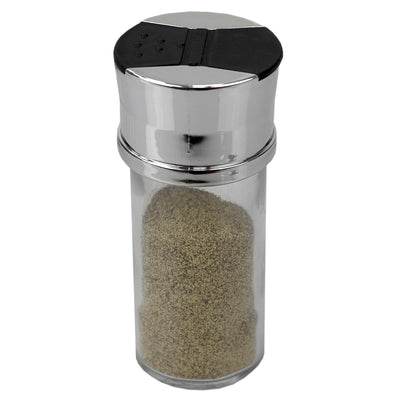 1 of 3:Bouteille à épices Home Basics de 75 ml avec couvercle rabattable et verseur facile 