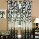 1 of 1:Kenya Window Curtain Panel - 50x84 - Brown/Multi 
