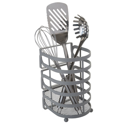 1 of 3:Kitchen Details Industrial Collection Cooking Utensil Basket 