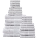 1 of 40:Ensemble de serviettes 24 pièces 100 % coton Casa Platino 