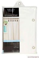 3 of 3:Revestimiento de ducha extralargo Bath Bliss en blanco 