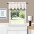 2 of 4:Cantonnière de fenêtre Westport - 58 x 14 - Taupe 