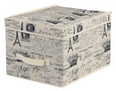 1 of 2:Home Basics Paris Collection Non-Woven Large Storage Box, Natural 