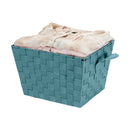 4 of 4:Simplify Small Woven Storage Bin in Sapphire 