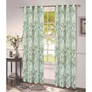 6 of 7:Maisie Floral Printed Sheer Grommet Window Panel, 54x84 Inches 
