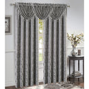 5 of 18:Roxanne Jacquard Rod Pocket Window Panel and Valance Treatment, All Sold Separately 