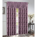 21 of 29:Felicia Jacquard Rod Pocket Window Panel and Valance Treatments, All Sold Separately 