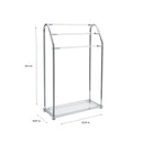 4 of 4:Neu Home Freestanding Acrylic Towel Rack 