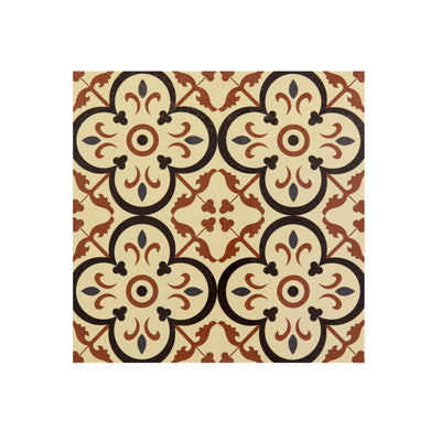 1 of 4:Retro 12x12 Self Adhesive Vinyl Floor Tile - Burch - 20 Tiles/20 sq. ft. 