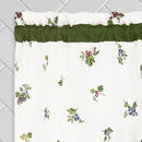4 of 6:Achim Napa Printed Tier and Swag Kitchen Curtain Set, Green, 57x36 Inches 