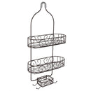 4 of 6:Home Basics Scroll Shower Caddy, Oil Rubbed Bronze 
