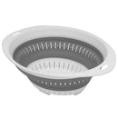 1 of 4:Home Basics Large Collapsible Colander, Grey 