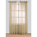 3 of 17:Harper Solid Sheer Voile Grommet Window Panel, 54x84 Inches 