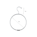 4 of 4:Neu Home Belt-Scarf Ring Hanger, Chrome 