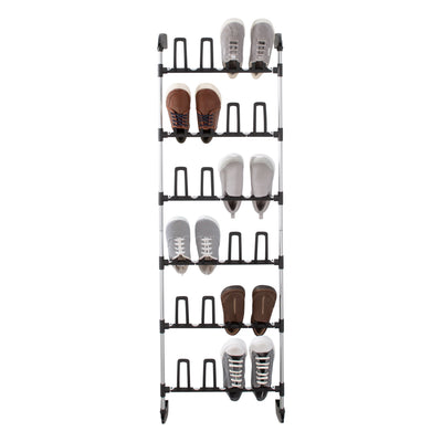 2 of 4:Neu Home 12 Pair Over the Door Shoe Rack 