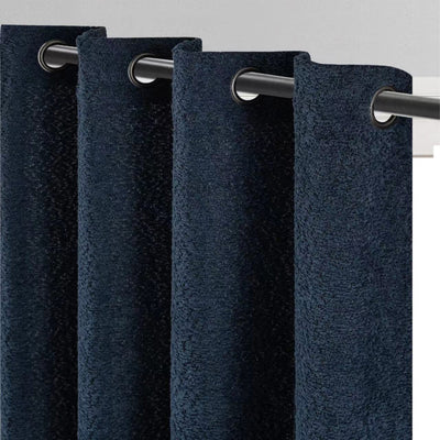 10 of 16:Boucle Textured Grommet Window Curtain Panel, 54x84 Inches 