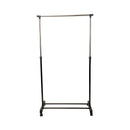 3 of 4:Simplify Single Tier Adjustable Height Rolling Garment Rack 