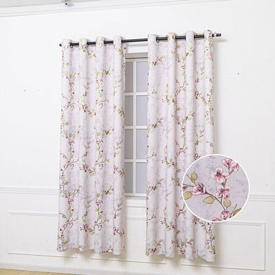1 of 6:Panel de ventana para oscurecer la habitación con diseño floral de Sofía, 54 x 84 pulgadas 