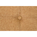 3 of 5:Simplify Faux Linen Double Folding Storage Ottoman in Camel 