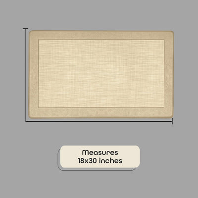 5 of 19:Clarke Non-Slip Woven Border Anti Fatigue Mat, 18x30 Inches 