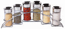 1 of 5:Home Basics Glass & Chrome Spice Rack 