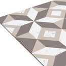 4 of 5:Baldosa de vinilo autoadhesiva retro de 12 x 12 - Mármol prisma - 20 baldosas/20 pies cuadrados 