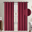 9 of 10:Oakley Embossed Room Darkening Grommet Window Panel, 54x84 Inches 
