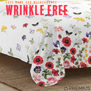 10 of 28:PREMIUS Butterfly Soft Wrinkle-Free Microfiber Sheet Set, White-Multi 