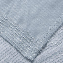 6 of 6:Perry Textured Slub Sheer Grommet Window Panel, Blue, 54x84 Inches 