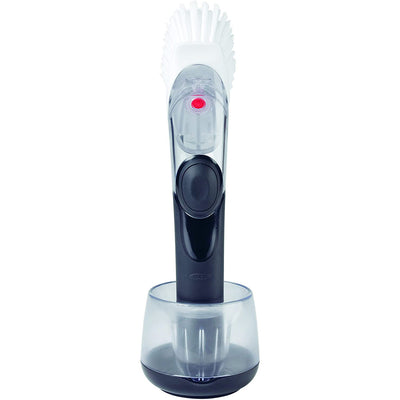 1 of 4:Ensemble de rangement pour brosse à vaisselle avec distributeur de savon OXO Good Drips 