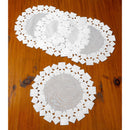 3 of 4:Seville Decorative Embroidered Cutwork Runner 