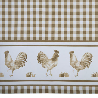 2 of 2:Barnyard Window Curtain Valance - 58x14 - Taupe 