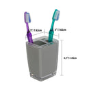 14 of 14:Home Basics Break-Resistant Plastic Tumbler, Grey 