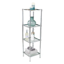 2 of 4:Étagère en verre autoportante à 4 niveaux Neu Home 