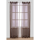 15 of 17:Harper Solid Sheer Voile Grommet Window Panel, 54x84 Inches 