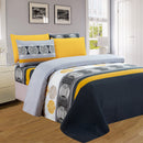 4 of 4:Ensemble de draps en microfibre infroissables imprimés PREMIUS Miele 