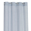 4 of 6:Perry Textured Slub Sheer Grommet Window Panel, Blue, 54x84 Inches 