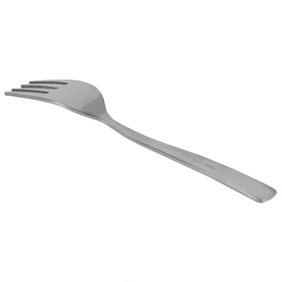 3 of 5:Home Basics Eternity Mirror Finish 4 Piece Stainless Steel Salad Fork Set, Silver 