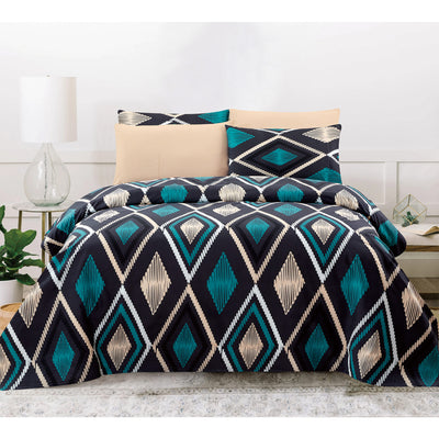 4 of 4:Ensemble de draps luxueux en microfibre infroissable PREMIUS Lily 