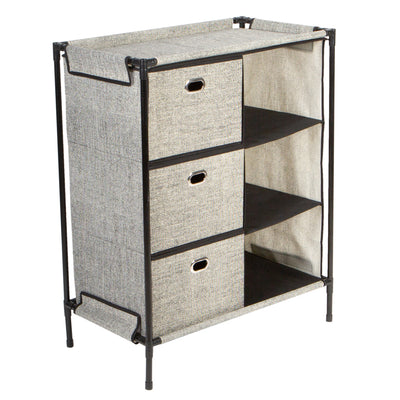 2 of 4:Organiseur de rangement Simplify 6 grilles noir 