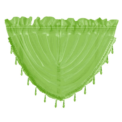 7 of 37:Sheila Sheer Rod Pocket Window Valance and Panel Treatments, All Sold Separately 