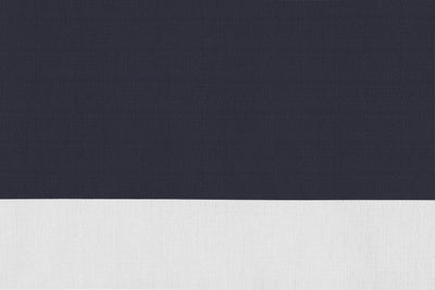 4 of 4:Darcy Rod Pocket Window Curtain Panel - 52x63 - Navy/White 