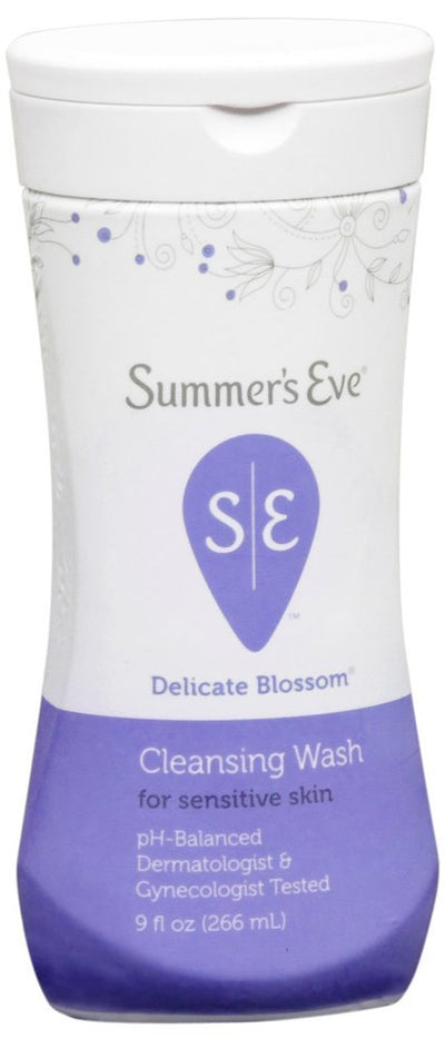 1 of 1:Summer's Eve Cleansing Wash For Sensitive Skin Delicate Blossom, 9 Ounces 