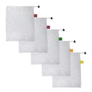 1 of 6:Spigo Reusable and Washable Mesh Produce Bags, 5 Count, 12x14 Inches 